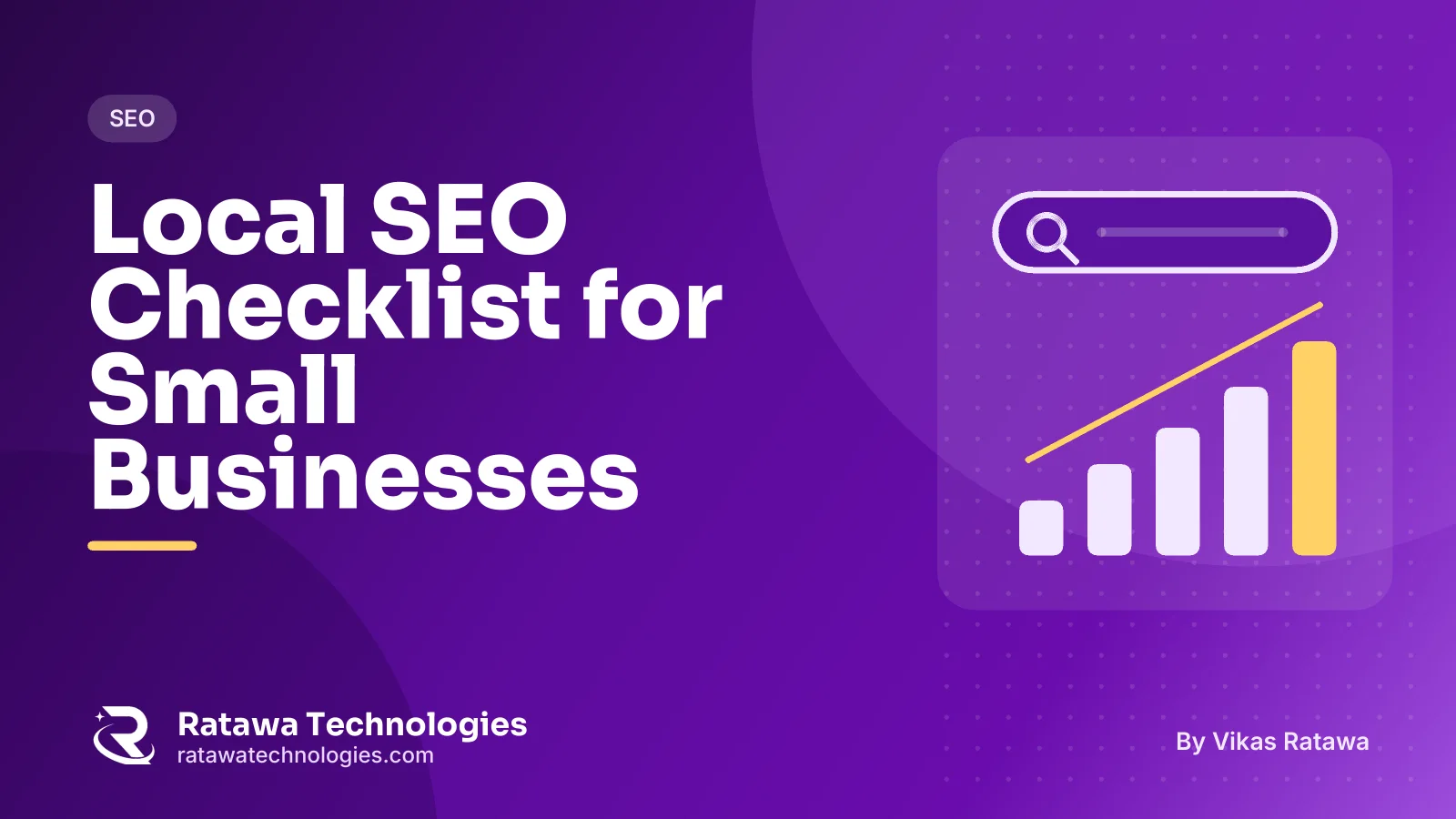 Local SEO checklist for small businesses